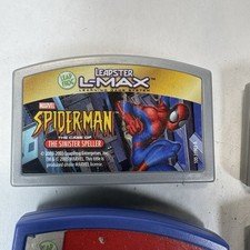 Leapfrog Leapster Lot Of 8 Educational Games Untested Spider-Man, Dora, Cars Etc