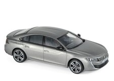Peugeot 508 GT 2018 Metallic Gray Diecast 1/43 Norev 475822