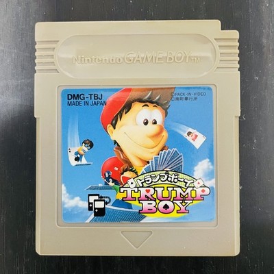 Trump Boy Nintendo Game Boy 1990 Pack In Video DMG-TBJ Card Game Retro