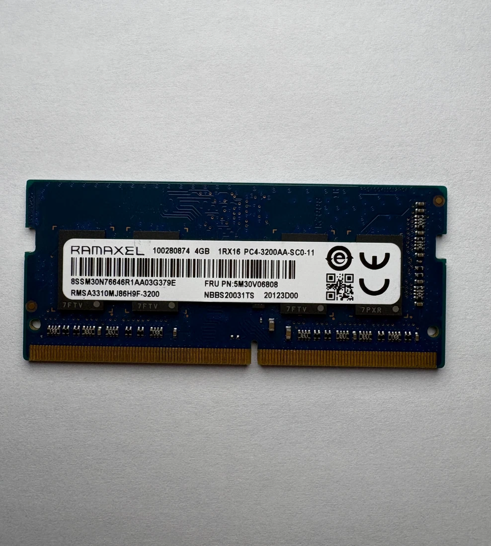 DDR4 SDRAM Ramaxel 4 GB Capacity per Module Memory (RAM) for sale