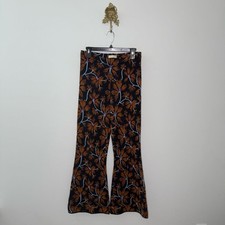 Ulla Johnson Zena Jacquard-knit Flared Pants in Bellflower M