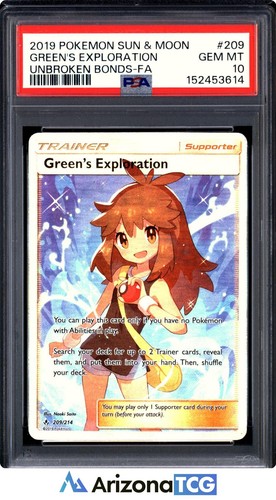 Green's Exploration graded PSA 10 for sale on eBay