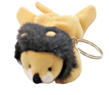 Novelty Specialties Mini Lion Plush Keychain Keyring