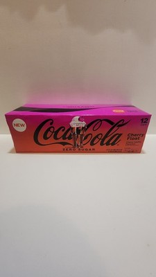 Coca-Cola Zero Sugar CHERRY FLOAT 12-Pack Cans - Rare Limited Edition 2026