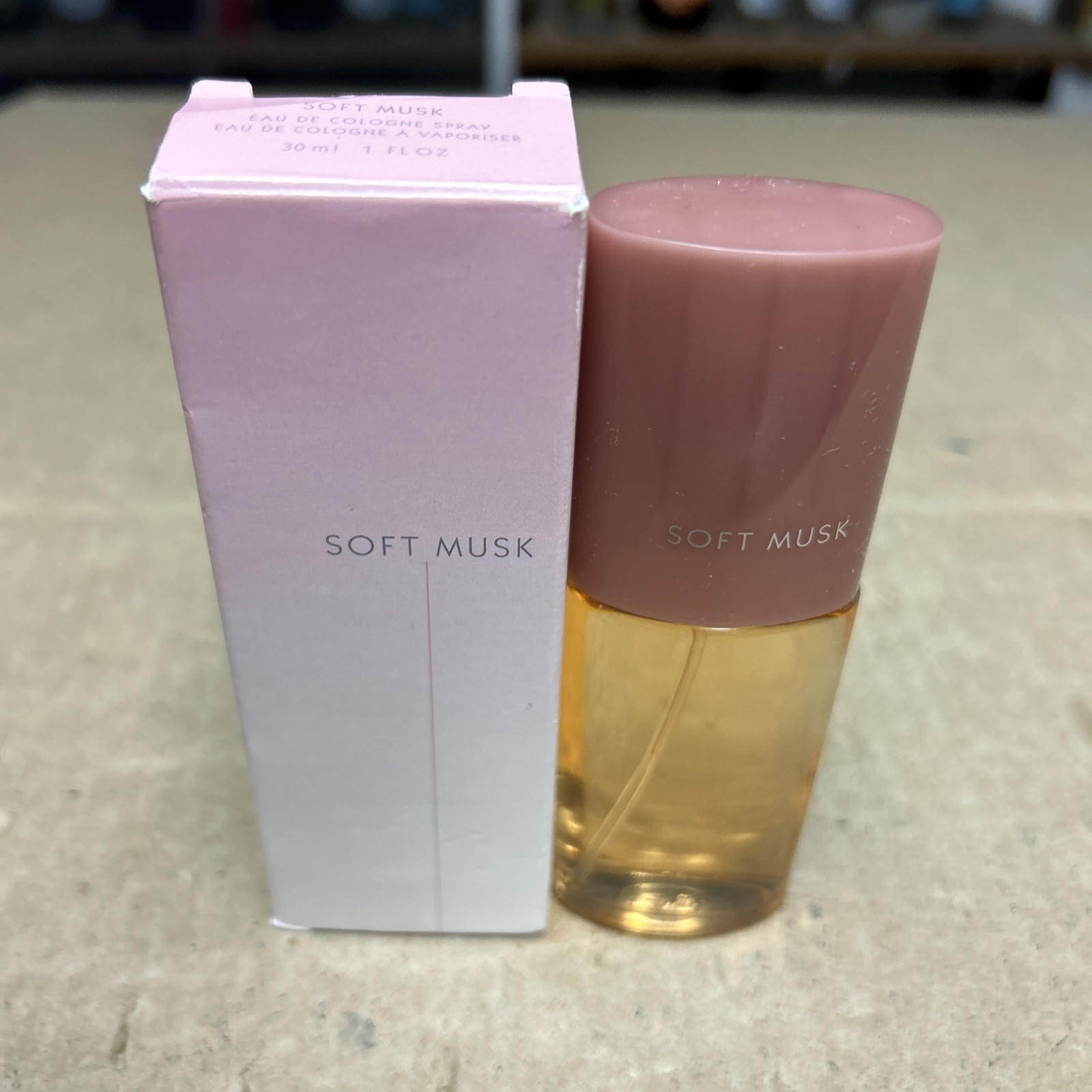 Vintage 2002 Avon Soft Musk Cologne Spray 1 fl oz