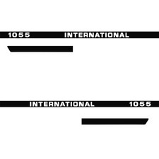 IHC International 1055 Aufkleber lang