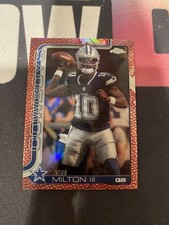 2025 Topps Chrome Pigskin Joe Milton III