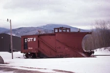 Original Train Slide Grand Trunk Snowplow #55446  1995 #01