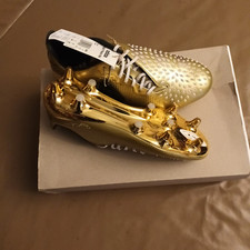 adidas Predator Malice (SG) ALL Blacks Gold l...