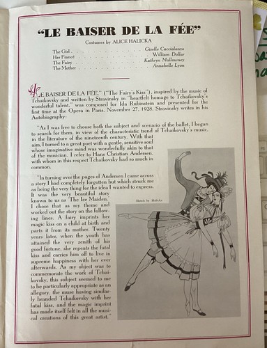 1937 American Ballet NY Philharmonic Metropolitan House Stravinsky/Balanchine - Picture 6 of 6