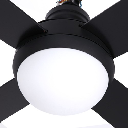 52" Ceiling Fan w/ Light Remote Control Fans 1300mm 4 Blades Home Office Modern - Picture 19 of 24
