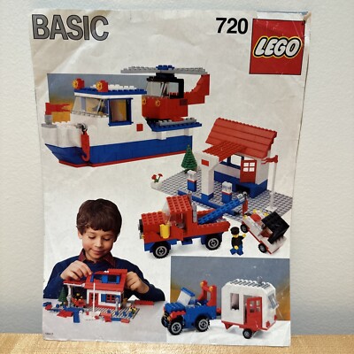 Lego Basic 720 Instruction Manual 