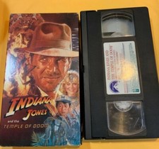 Indiana Jones and the Temple of Doom (VHS, 1989)