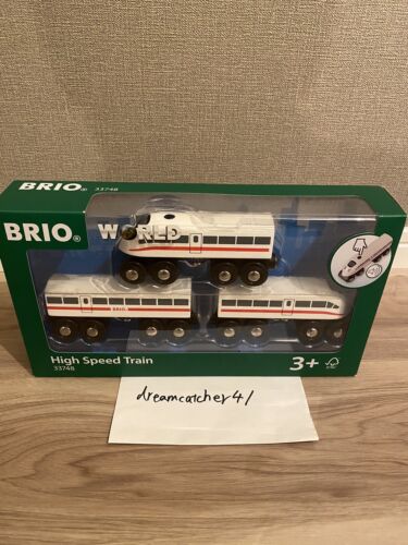 BRIO WORLD High Speed Train With Sound 33748 3+ LR44 ×2 batteries (included) - 第 1/7 張圖片