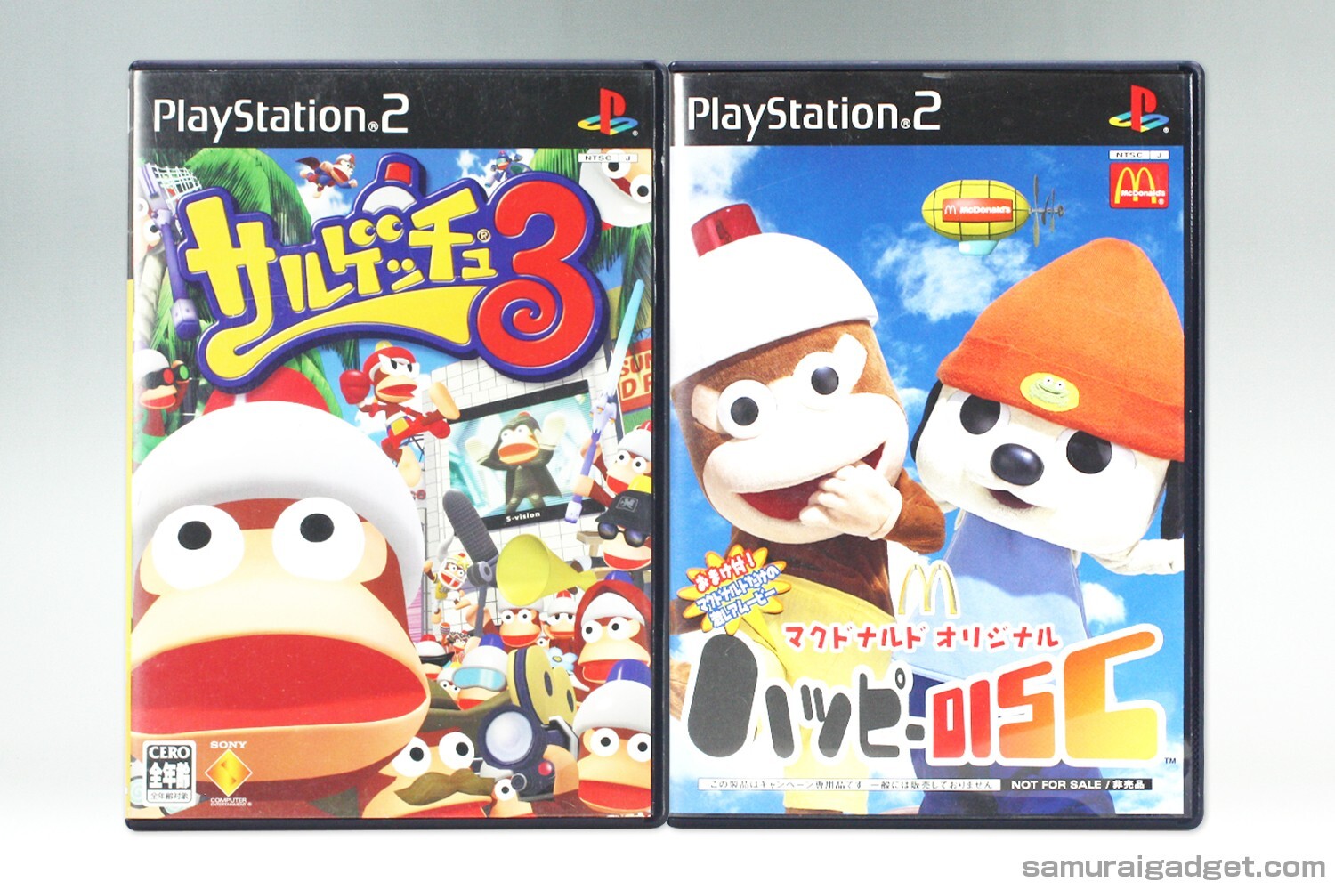 Ape Escape 3 (Sarugetchu 3) & McDonald's Original Happy Disc PS2 [Japan NTSC-J]