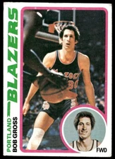 1978-79 Topps Bob Gross Portland Trail Blazers #98