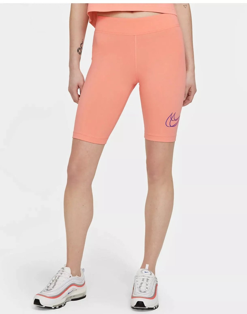 Nike Essential Bike Shorts Gym Dance “Crimson Bliss” DJ4132-693 Size S | eBay