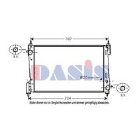 KüHler WasserküHler MotorküHler FüR Opel Corsa D Fiat Grande Punto S07 199 199