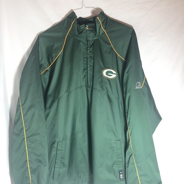 NFL Green Bay Packers Reebok On Field Team Apparel Jacket XL