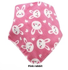 Baby Saliva Towel, Toddler Drool Bandana, Cotton 2 Layer Triangular Scarf