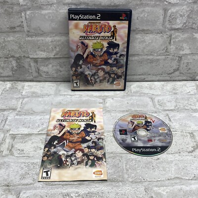 Naruto: Ultimate Ninja Sony PlayStation 2, 2006 PS2 Tested & Working CIB