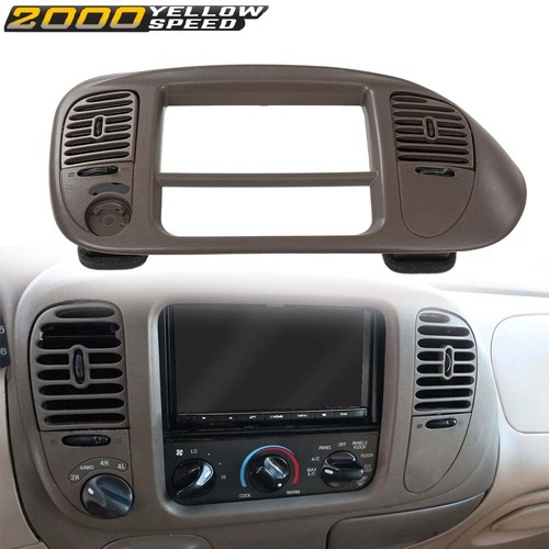Fit For 2004-2008 Ford F150 Dash Center Trim Panel Radio Surround Bezel Panel - Foto 2