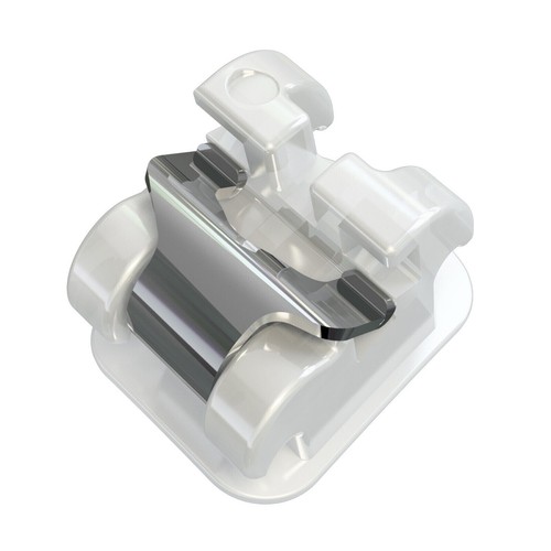 5X Soportes de cerámica de ortodoncia autoligables transparentes Roth 022 345 - Imagen 4 de 14
