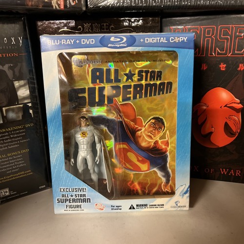 All-Star Superman (2011) Best Buy Exclusive w/Figurine ULTRA RARE!! A++ MINT - Picture 10 of 16
