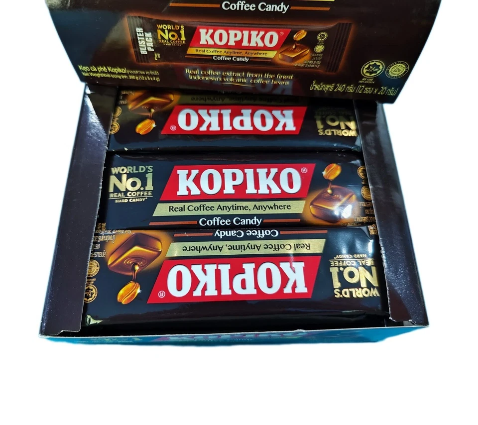 Kopiko Coffee Candy Blister Pack Original Hard Candy (1 Box : 12 Packs ) - Image 2 of 4