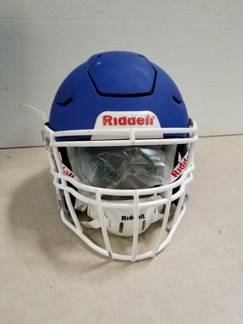 Download Riddell Speed Flex Football Helmet Matte Blue w/ Facemask ...