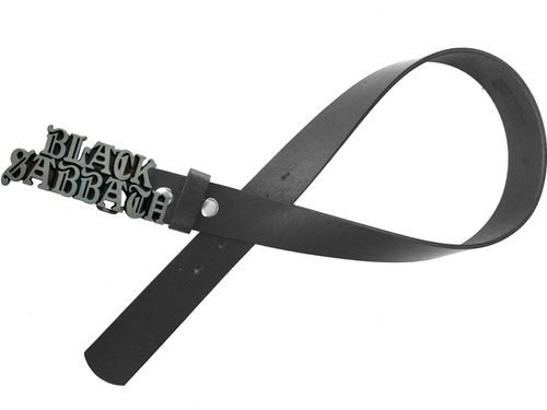 Hebilla para Black Sabbath con cinturón de cuero auténtico, 4 tallas tragables - BLT 159 - Imagen 2 de 4