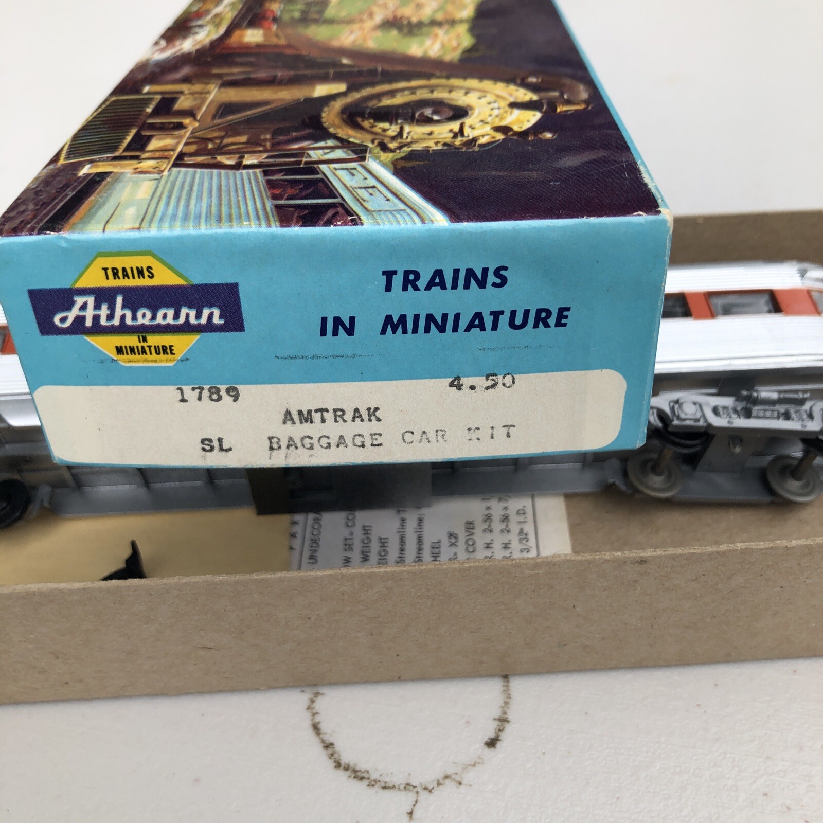 Athearn 1789 HO New Haven Baggage Car Kit 500 Assembled LN/Box eBay