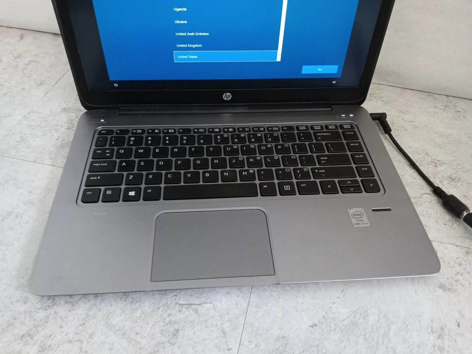 HP EliteBook 1040 G2 14" Laptop Intel i7-4650U 4GB 128GB Win10 -BAD BATTERY -RR - Image 2 of 4