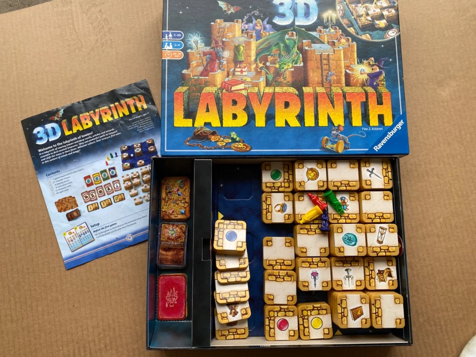 Ravensburger Das verrückte Labyrinth 3D Vollständig sehr guter Zustand - Bild 2 von 4