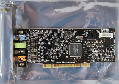 Vintage Creative Sound Blaster Live! 24-bit 7.1 sound PCI (SB0410) Sound Card