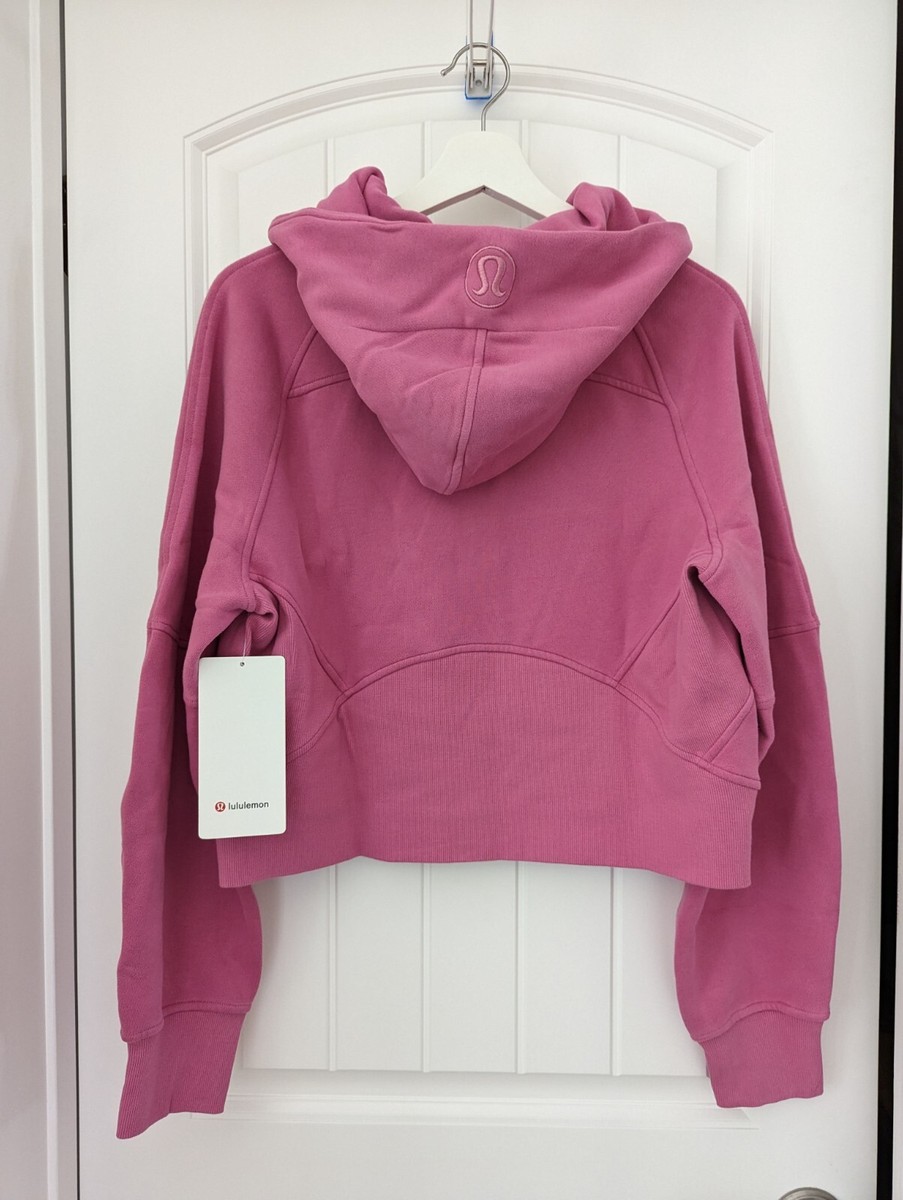 NEW Lululemon Scuba Oversized Half-Zip Hoodie - Size XS/S - Pink