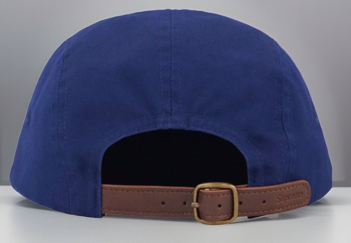 帽子 supreme Washed Chino Twill Camp Cap navy Supreme Washed Chino Twill Camp Cap Hat - Light Royal Blue