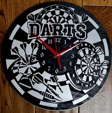 Image of Darts Clock Celebrate Your Pub or Club Champions Luke Littler The NUKE