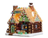 Lemax 75178 - Yule Log Cabin - Weihnachtsdorf Winterdorf Neu