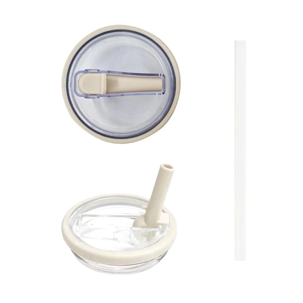 Tumbler Flip Straw Lid for 40oz Stanley Lid Reusable Tumbler Cover Straw Lid Tumbler Flip Straw Lid for 40oz Stanley Lid Reusable Tumbler Cover Straw Lid