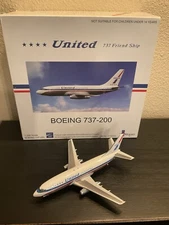 INFLIGHT200 United 737 Stars Bars Friend Ship BOEING 737-200 1:200 Scale