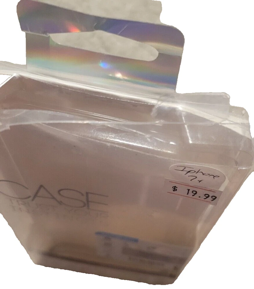 clear i phone 7 plus case open box new - Image 2 of 2
