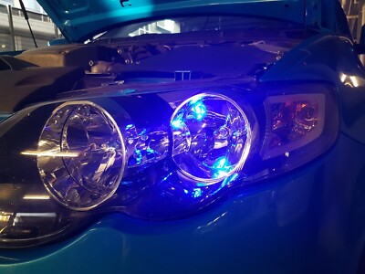 Bright Blue LED Front Parkers Globes for Holden VE VF Commodore HSV SV6 SS