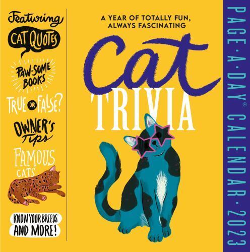Cat Trivia Page-A-Day Calendar 2023 : Cat Quotes, Paw-Some Jokes, True or False, Owner's Tips, Famous Cats, Know Your Breeds, and More! by Workman Calendars (2022, Calendar) for sale online | eBay Cat Trivia Page-A-Day Calendar 2023 : Cat Quotes, Paw-Some Jokes, True or False, Owner's Tips, Famous Cats, Know Your Breeds, and More! by Workman Calendars (2022, Calendar) for sale online | eBay