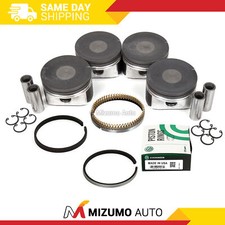 Pistons W Rings 20mm Wrist Pin Fit 97-00 Audi Volkswagen Turbo 1.8l 20v Pistons W Rings 20mm Wrist Pin Fit 97-00 Audi Volkswagen Turbo 1.8l 20v