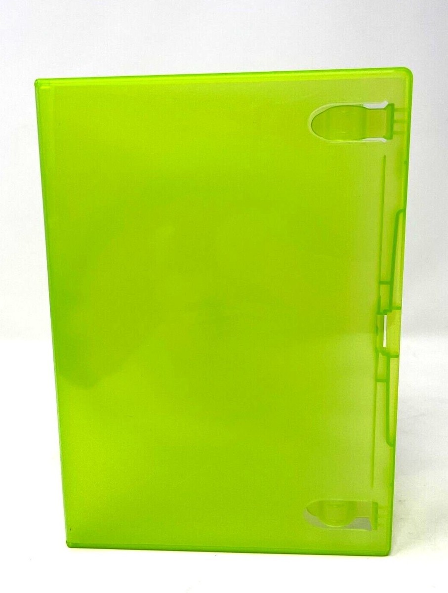 XBOX 360 Replacement Game Case Shell Storage Cases Green Video