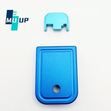 Combo kits for GLOCK GEN 1-4 Base platePad And Rear Slide Cover Plate 17-39 Blue