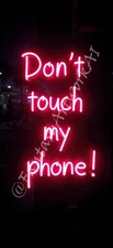 Digital Image Picture Phone Background AI Art, 40x "Don't touch my phone"