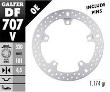 Disque de frein BMW 1600