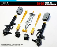 DNA Design DK-50 Upgrade Kits for SS86-19 Dinobot Snarl With Bonus,in Stock